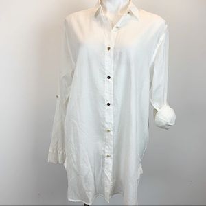 Anne Cole signature rollup tunic swimsuit coverup